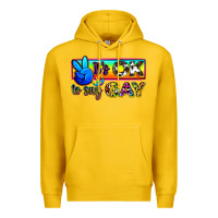 Lemon it's ok to say gay Premium Hoodie - Zillion Design Studio