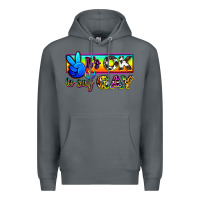 Rock it's ok to say gay Premium Hoodie - Zillion Design Studio