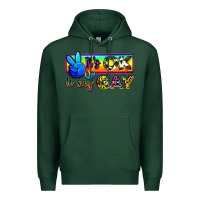 Sports Green it's ok to say gay Premium Hoodie - Zillion Design Studio