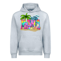 Heather Grey summer mama Urban Hoodie - texasbilliewilder