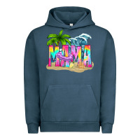 Pigment Midnight Navy summer mama Urban Hoodie - texasbilliewilder