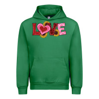 Emerald valentine's day love sunflowers Urban Hoodie - RanaPortraitStore