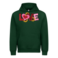 Foreset Green valentine's day love sunflowers Urban Hoodie - RanaPortraitStore