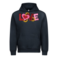 Navy valentine's day love sunflowers Urban Hoodie - RanaPortraitStore
