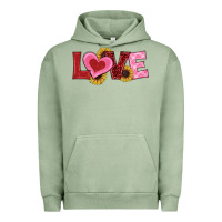Pigment Oil Green valentine's day love sunflowers Urban Hoodie - RanaPortraitStore