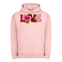 Valentine's Day Love Sunflowers Urban Hoodie | Teevron