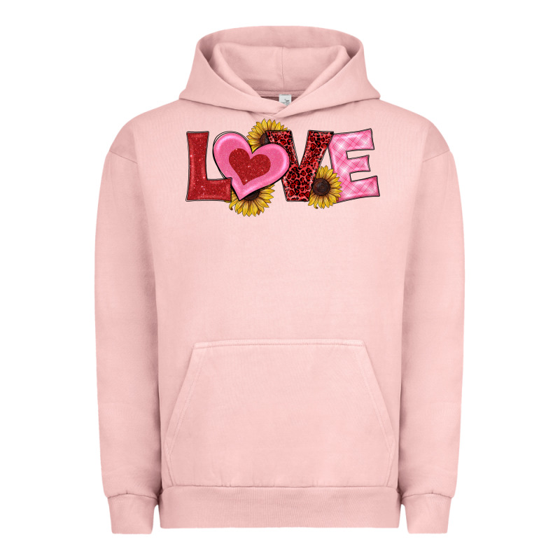 Valentine's Day Love Sunflowers Urban Hoodie by RanaPortraitStore | Teevron