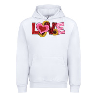 White valentine's day love sunflowers Urban Hoodie - RanaPortraitStore