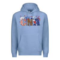 Colony Blue cna certified nursing Premium Hoodie - texasbilliewilder