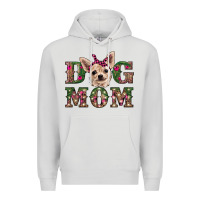 Dove Grey christmas dog mom chihuahua Premium Hoodie - RanaPortraitStore