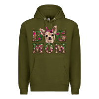 Army Green christmas dog mom chihuahua Premium Hoodie - RanaPortraitStore