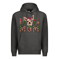 Charcoal Heather christmas dog mom chihuahua Premium Hoodie - RanaPortraitStore