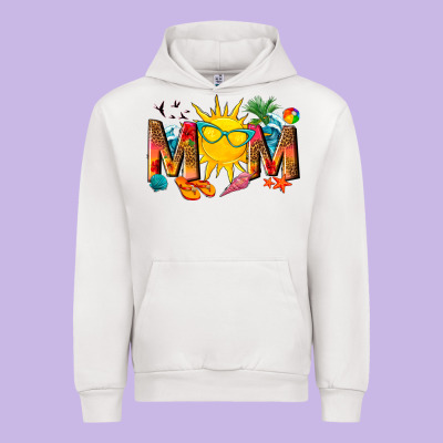 Summer Mom Urban Hoodie Designed By Texasbilliewilder