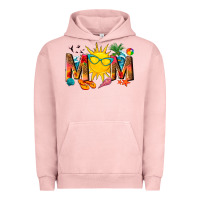 Pigment Salmon summer mom Urban Hoodie - texasbilliewilder