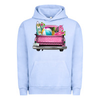 Pigment Grape Ice summer pink truck beach Urban Hoodie - texasbilliewilder