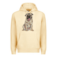 Pina Colada pug Premium Hoodie - RanaPortraitStore