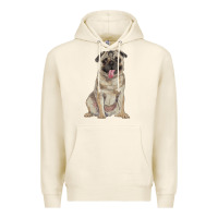 Tofu pug Premium Hoodie - RanaPortraitStore