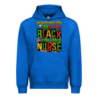 Cobalt unapologetically pretty black and educated nurse Urban Hoodie - Zillion Design Studio