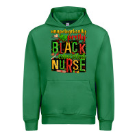Emerald unapologetically pretty black and educated nurse Urban Hoodie - Zillion Design Studio