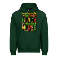 Forest Green unapologetically pretty black and educated nurse Urban Hoodie - Zillion Design Studio