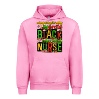 Fuchsia Pink unapologetically pretty black and educated nurse Urban Hoodie - Zillion Design Studio