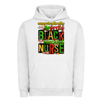 Pigment Lunar Rock unapologetically pretty black and educated nurse Urban Hoodie - Zillion Design Studio