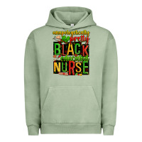 Pigment Oil Green unapologetically pretty black and educated nurse Urban Hoodie - Zillion Design Studio