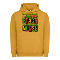 Pigment Peanut Butter unapologetically pretty black and educated nurse Urban Hoodie - Zillion Design Studio