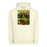 Pigment Pistachio unapologetically pretty black and educated nurse Urban Hoodie - Zillion Design Studio