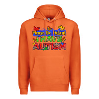 Carrot please be patient i have autism Premium Hoodie - Zillion Design Studio