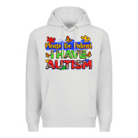 Dove Grey please be patient i have autism Premium Hoodie - Zillion Design Studio
