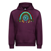 Mauve Wine gemstone christmas rainbow Urban Hoodie - RanaPortraitStore
