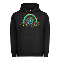 Pigment Black gemstone christmas rainbow Urban Hoodie - RanaPortraitStore