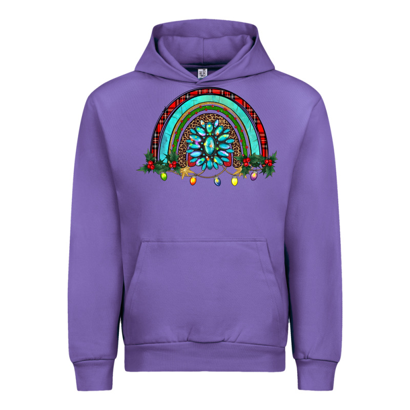 Gemstone Christmas Rainbow Urban Hoodie by RanaPortraitStore | Teevron