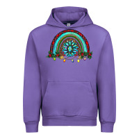 Tulip gemstone christmas rainbow Urban Hoodie - RanaPortraitStore