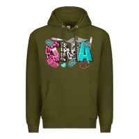 Army Green cna Premium Hoodie - texasbilliewilder