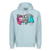 Blue Mist cna Premium Hoodie - texasbilliewilder