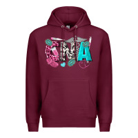 Burgundy cna Premium Hoodie - texasbilliewilder