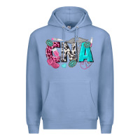 Colony Blue cna Premium Hoodie - texasbilliewilder
