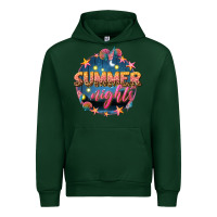 Forest Green summer nights Urban Hoodie - texasbilliewilder
