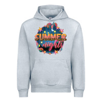 Heather Grey summer nights Urban Hoodie - texasbilliewilder