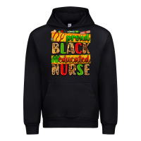 Black proud black educated nurse Urban Hoodie - Zillion Design Studio