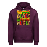 Mauve Wine proud black educated nurse Urban Hoodie - Zillion Design Studio