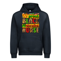 Navy proud black educated nurse Urban Hoodie - Zillion Design Studio