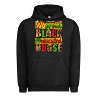Pigment Black proud black educated nurse Urban Hoodie - Zillion Design Studio