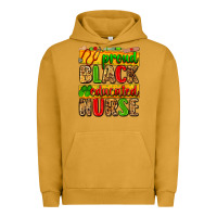Pigment Peanut Butter proud black educated nurse Urban Hoodie - Zillion Design Studio
