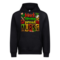 Black black strong proud nurse Urban Hoodie - Zillion Design Studio