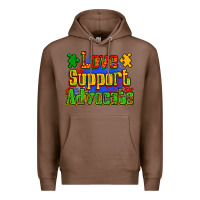 Chestnut love support advocate Premium Hoodie - Zillion Design Studio