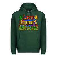 Sports Green love support advocate Premium Hoodie - Zillion Design Studio