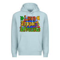 Blue Mist love support advocate Premium Hoodie - Zillion Design Studio